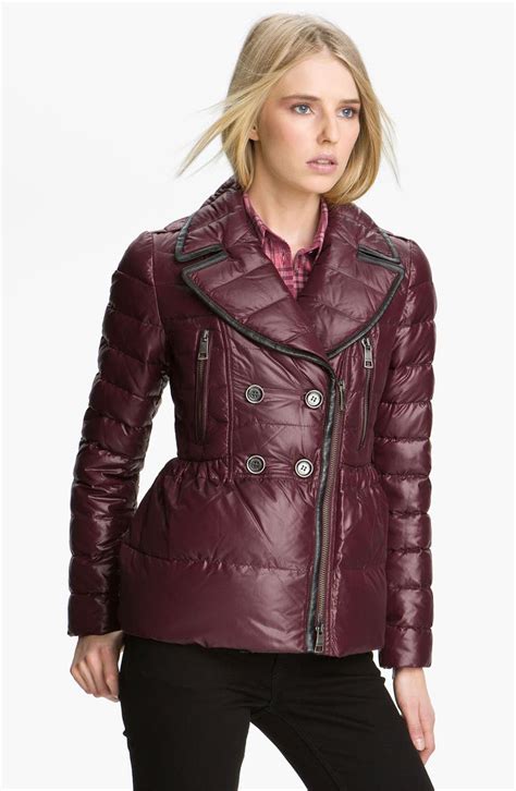 burberry brit down jackets|burberry sleeveless puffer jacket.